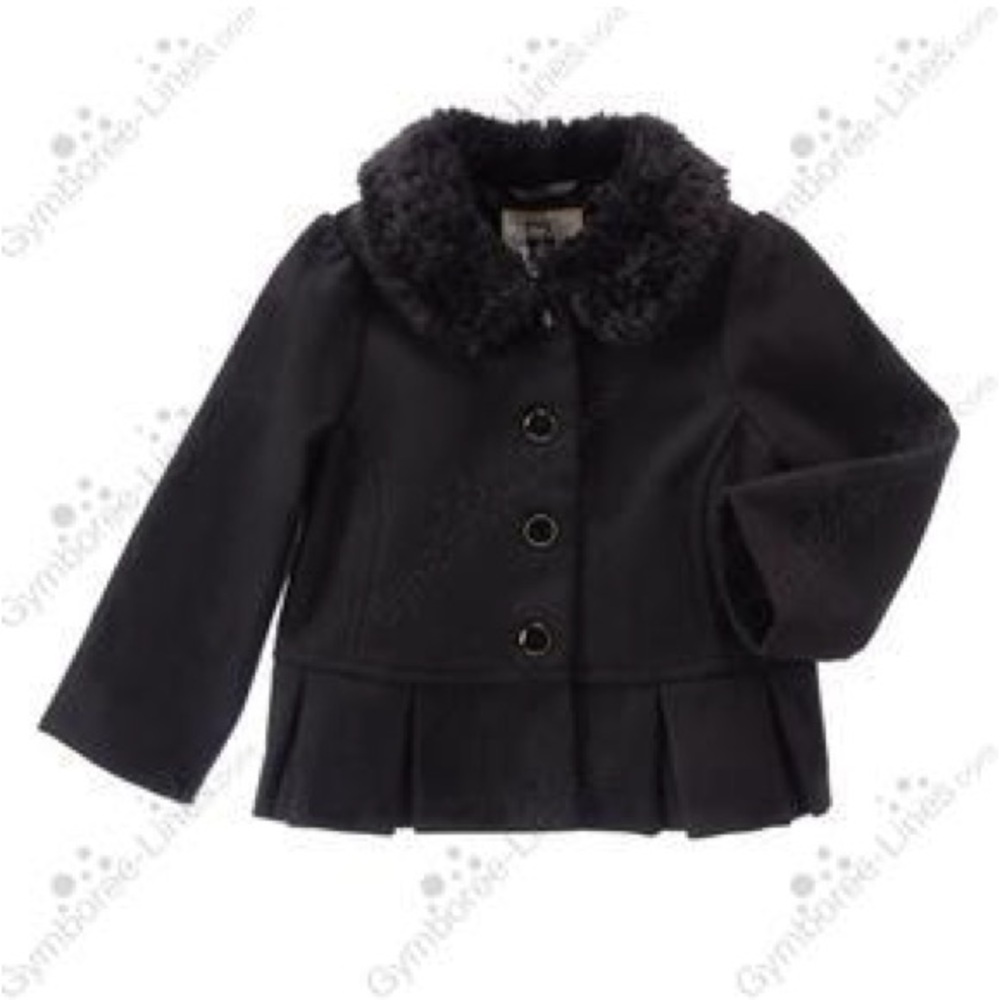 NWT Gymboree Faux-Fur Collar Jacket
